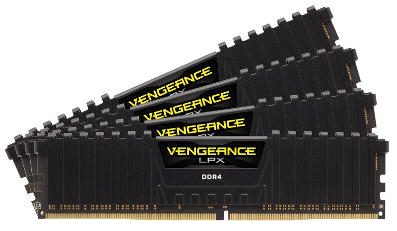 Memória Corsair 32GB DDR4 3200MHz Kit(4x8GB) Vengeance LPX Black