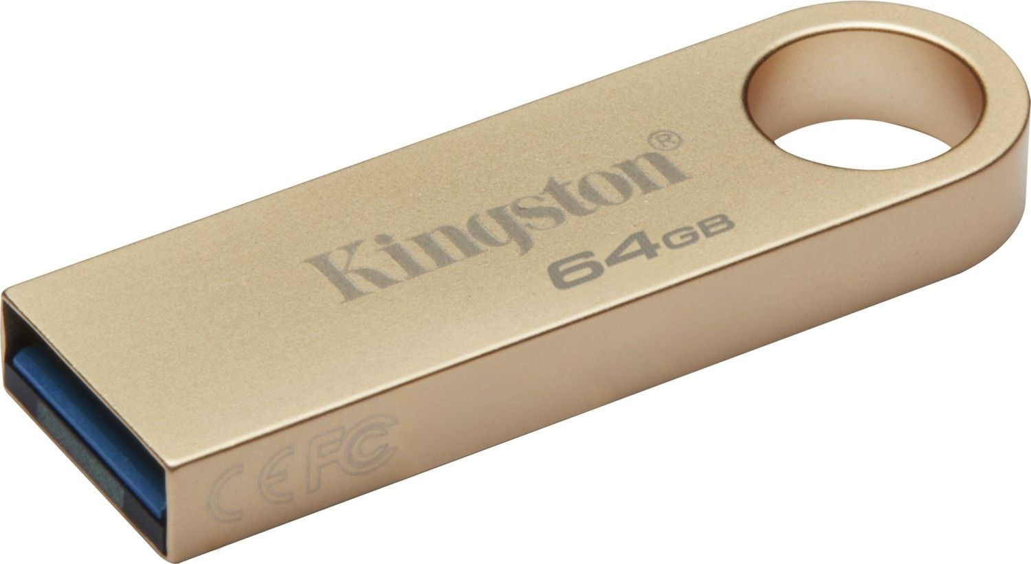 USB Flash RAM Kingston 64GB DataTraveler SE9 G3 USB3.2 Gold