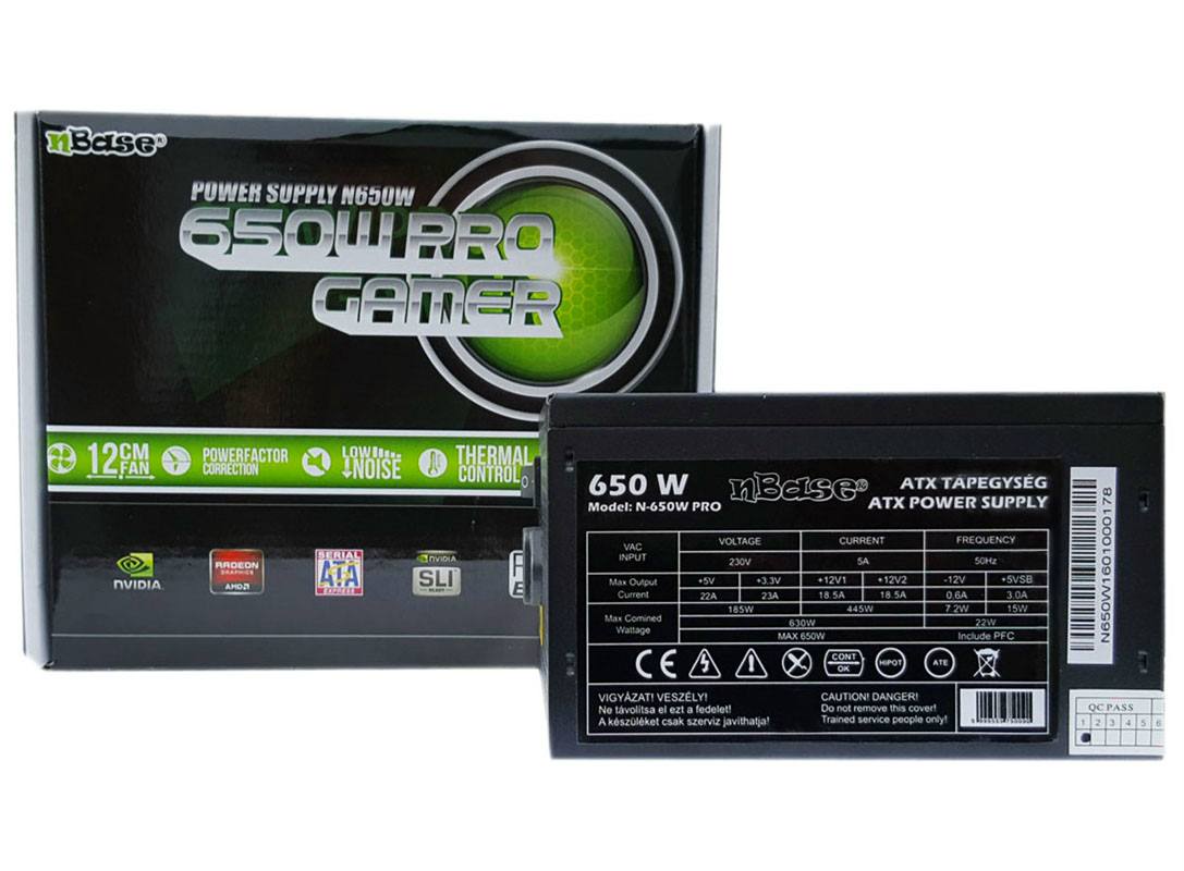 Tápegység nBase 650W N650-PRO