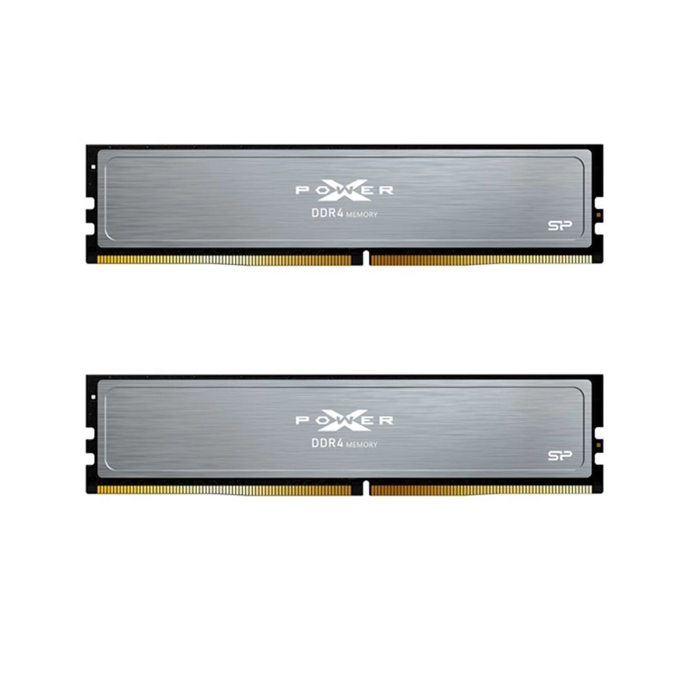 Memória Silicon Power 32GB DDR4 3200MHz Kit(2x16GB) XPower Pulse Black/Silver