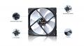 Ventilátorok, Hűtők, Előlapi panelek Fractal Design Dynamic X2 GP-14 140mm White
